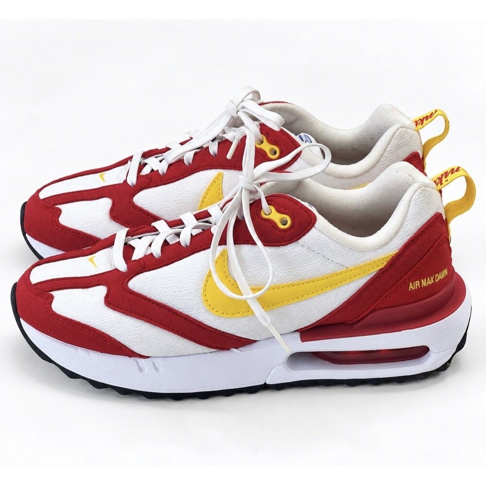 Nike Air Max Dawn Athletic Club Women 8 Gym Red Vivid Sulfur DQ8595-600